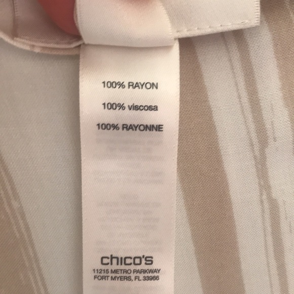 Chicos flowing summer crop gaucho/Culottes. - Picture 6 of 6